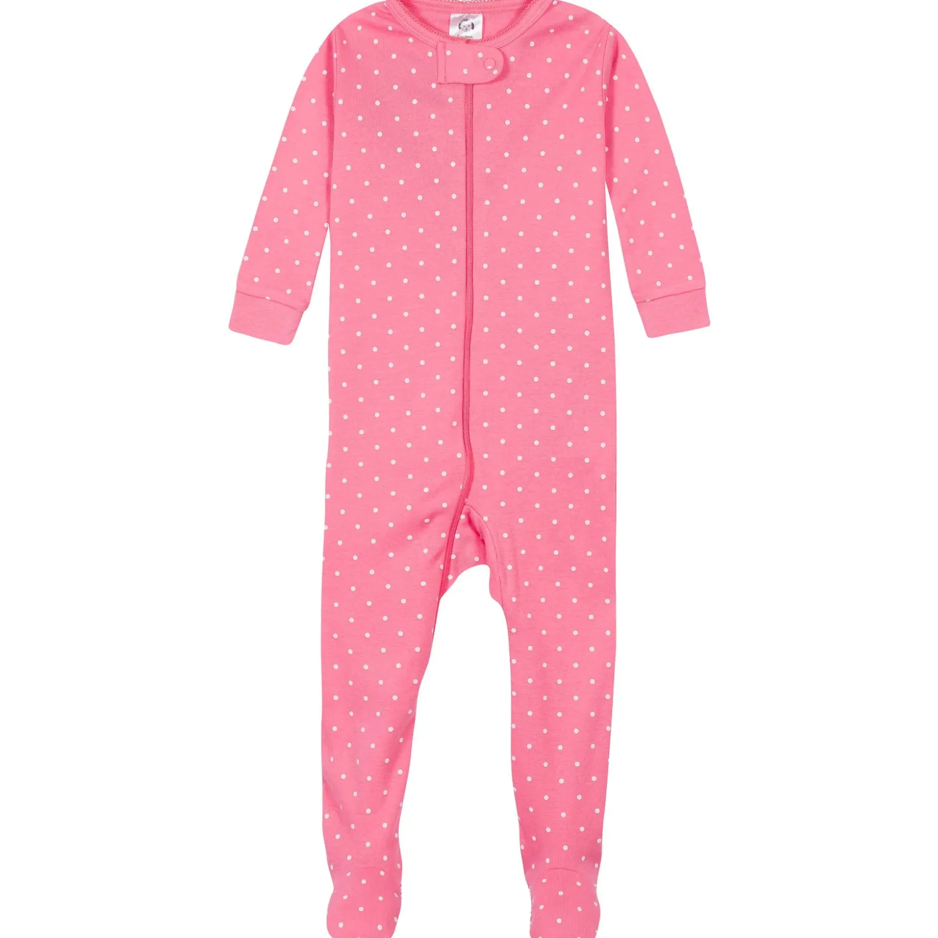 4-Pack Baby & Toddler Girls Unicorns & Cats Snug Fit Footed Cotton Pajamas