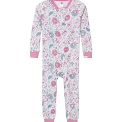 3-Pack Baby & Toddler Girls Woodland Floral Snug Fit Footless Pajamas