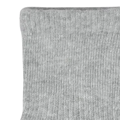 8-Pack Baby & Toddler Gray Heather Wiggle Proof® Jersey Crew Socks
