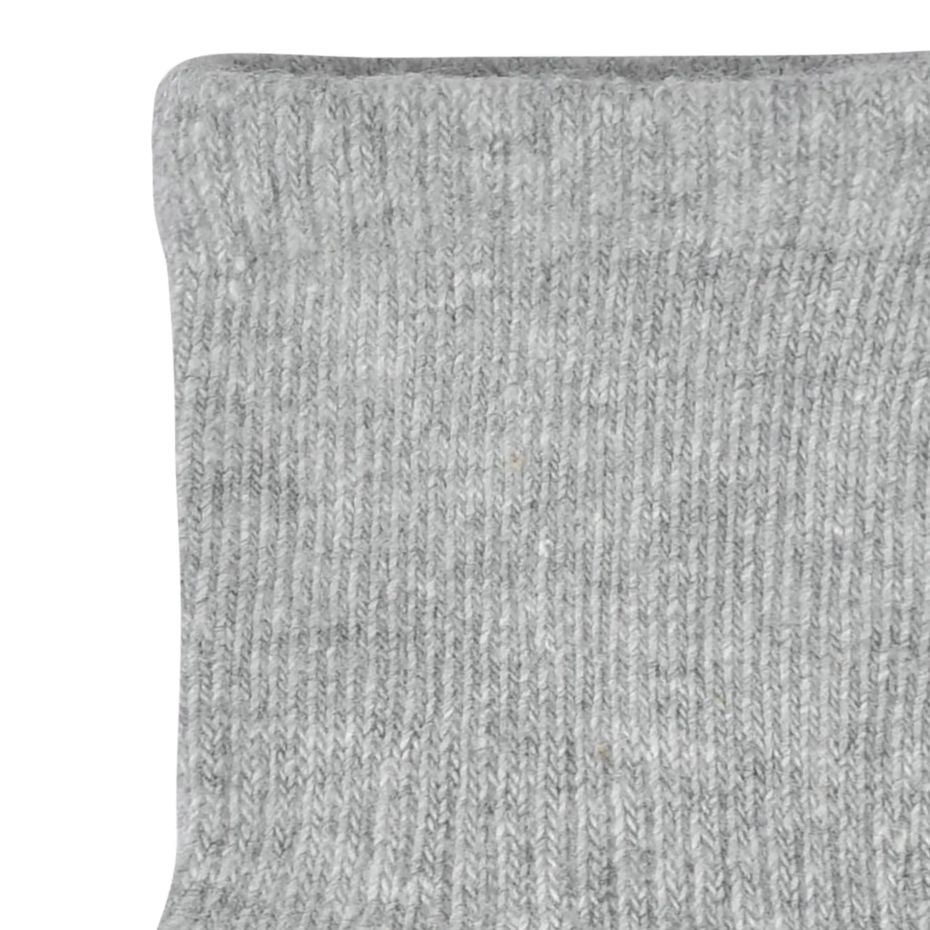 8-Pack Baby & Toddler Gray Heather Wiggle Proof® Jersey Crew Socks