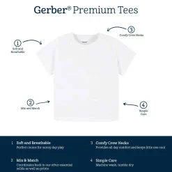 5-Pack Baby & Toddler Heather Gray Long Sleeve Tees