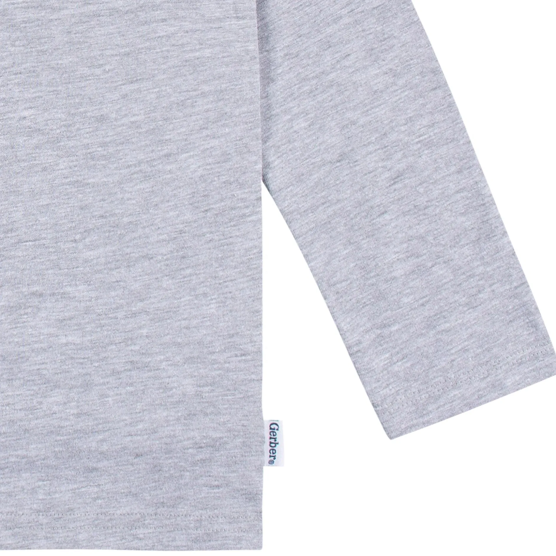 5-Pack Baby & Toddler Heather Gray Long Sleeve Tees