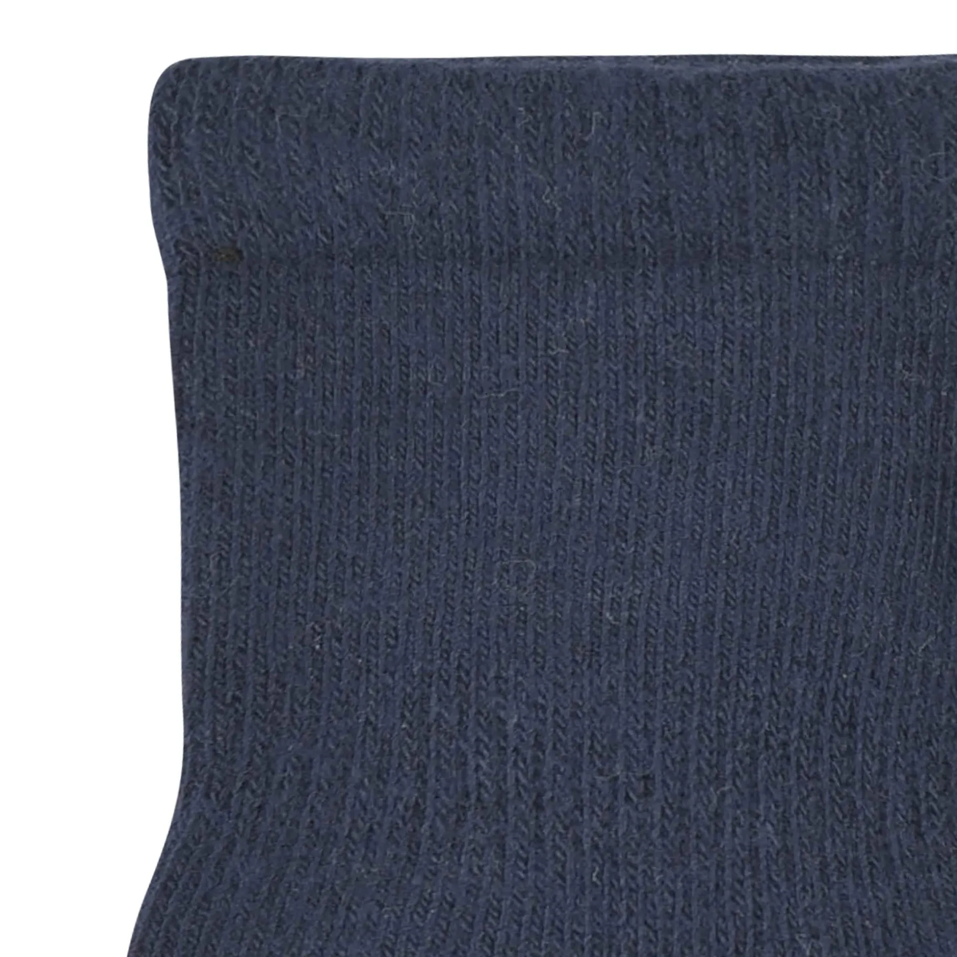 8-Pack Baby & Toddler Navy Wiggle Proof® Jersey Crew Socks