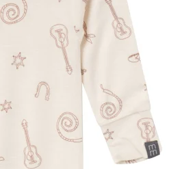 2-Pack Baby & Toddler Neutral Beige Cowboy Viscose Snug Fit Footless Pajamas