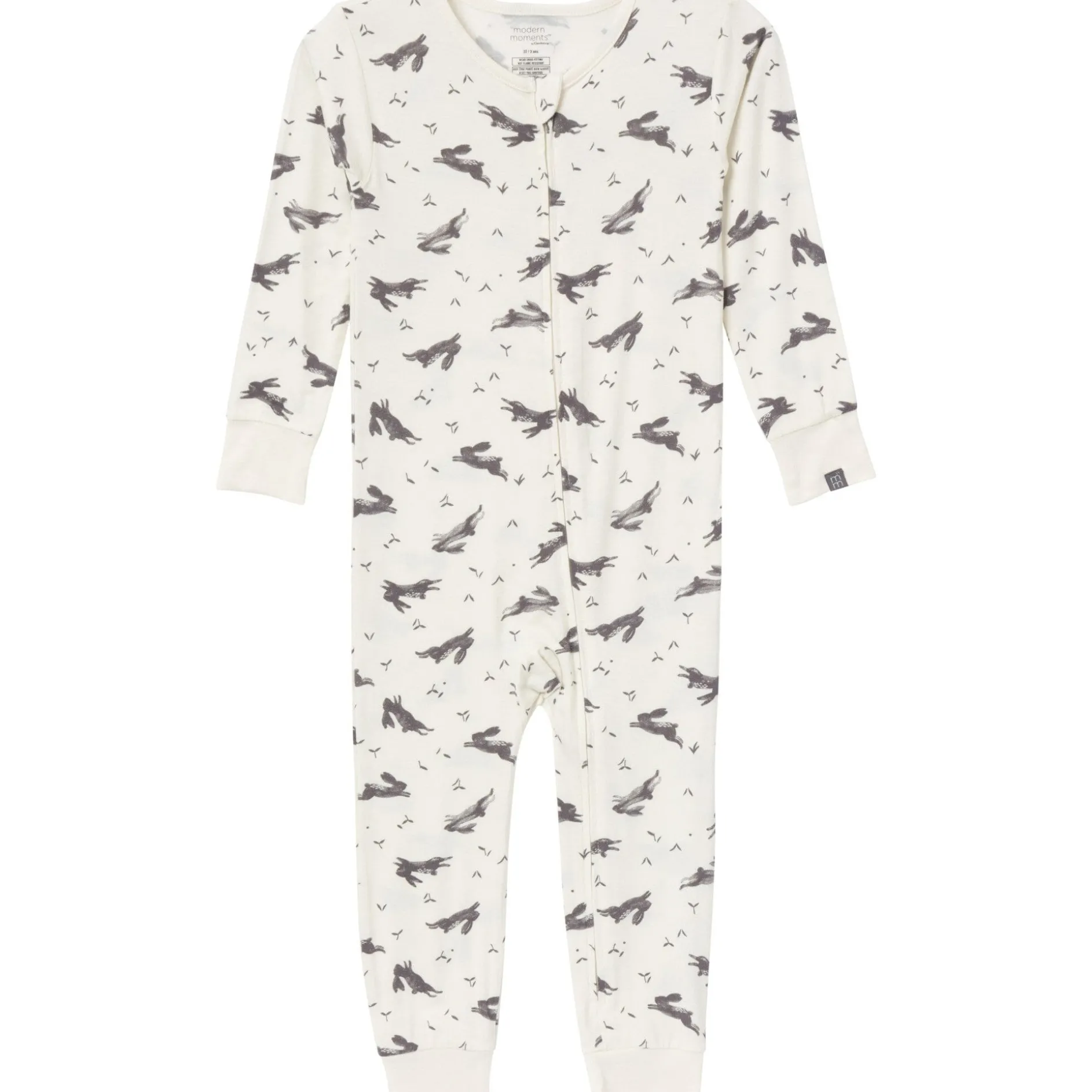 2-Pack Baby & Toddler Neutral Blue Plaid Viscose Snug Fitting Footless Pajamas
