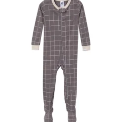 4-Pack Baby & Toddler Neutral Dog Snug Fit Footed Pajamas