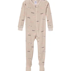 4-Pack Baby & Toddler Neutral Dog Snug Fit Footed Pajamas