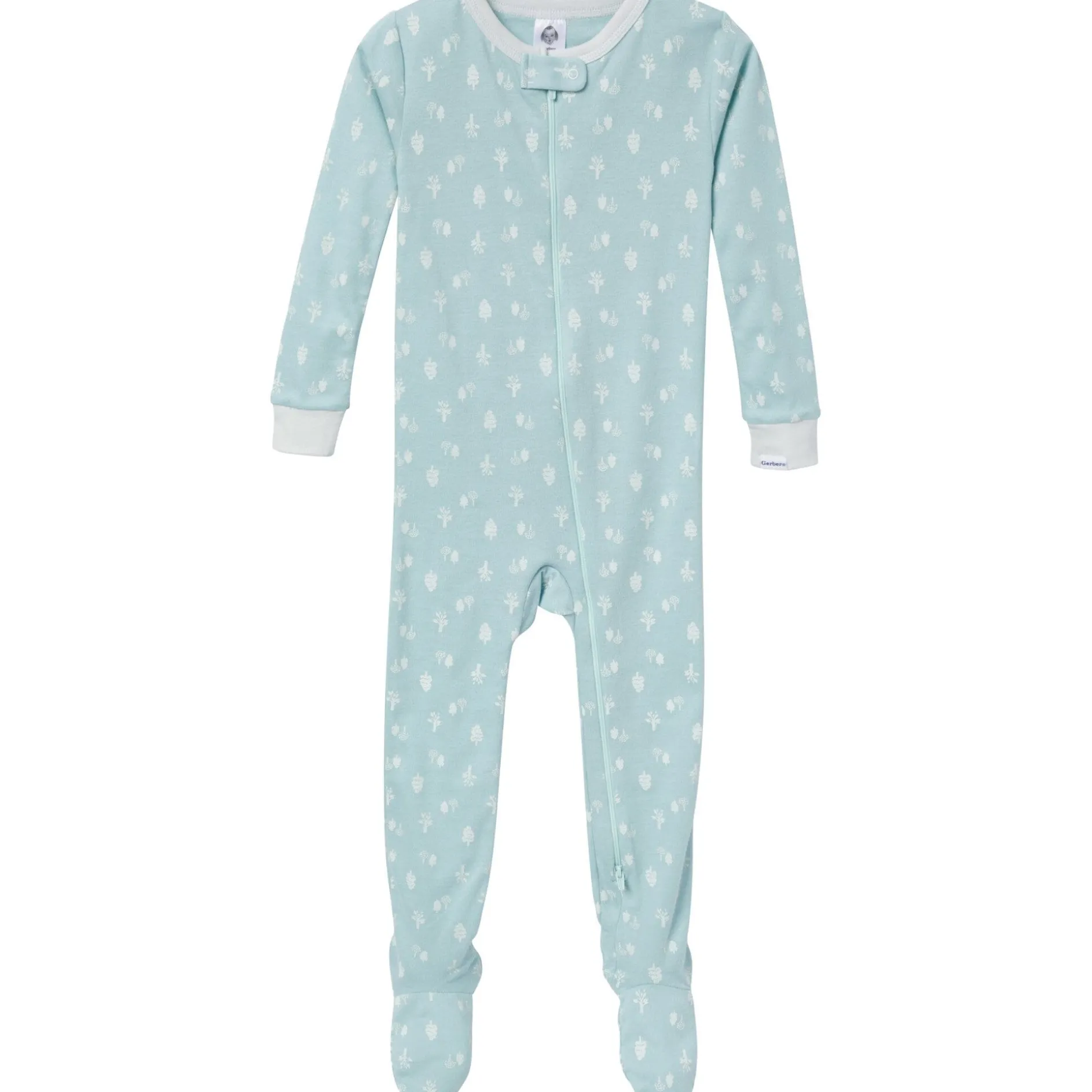4-Pack Baby & Toddler Neutral Farm Snug Fit Footed Pajamas