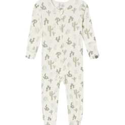 2-Pack Baby & Toddler Neutral Ivory Cactus Viscose Snug Fit Footless Pajamas