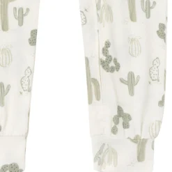 2-Pack Baby & Toddler Neutral Ivory Cactus Viscose Snug Fit Footless Pajamas