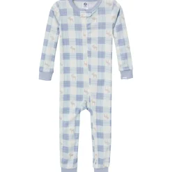 3-Pack Baby & Toddler Neutral Moose & Trees Snug Fit Footless Pajamas