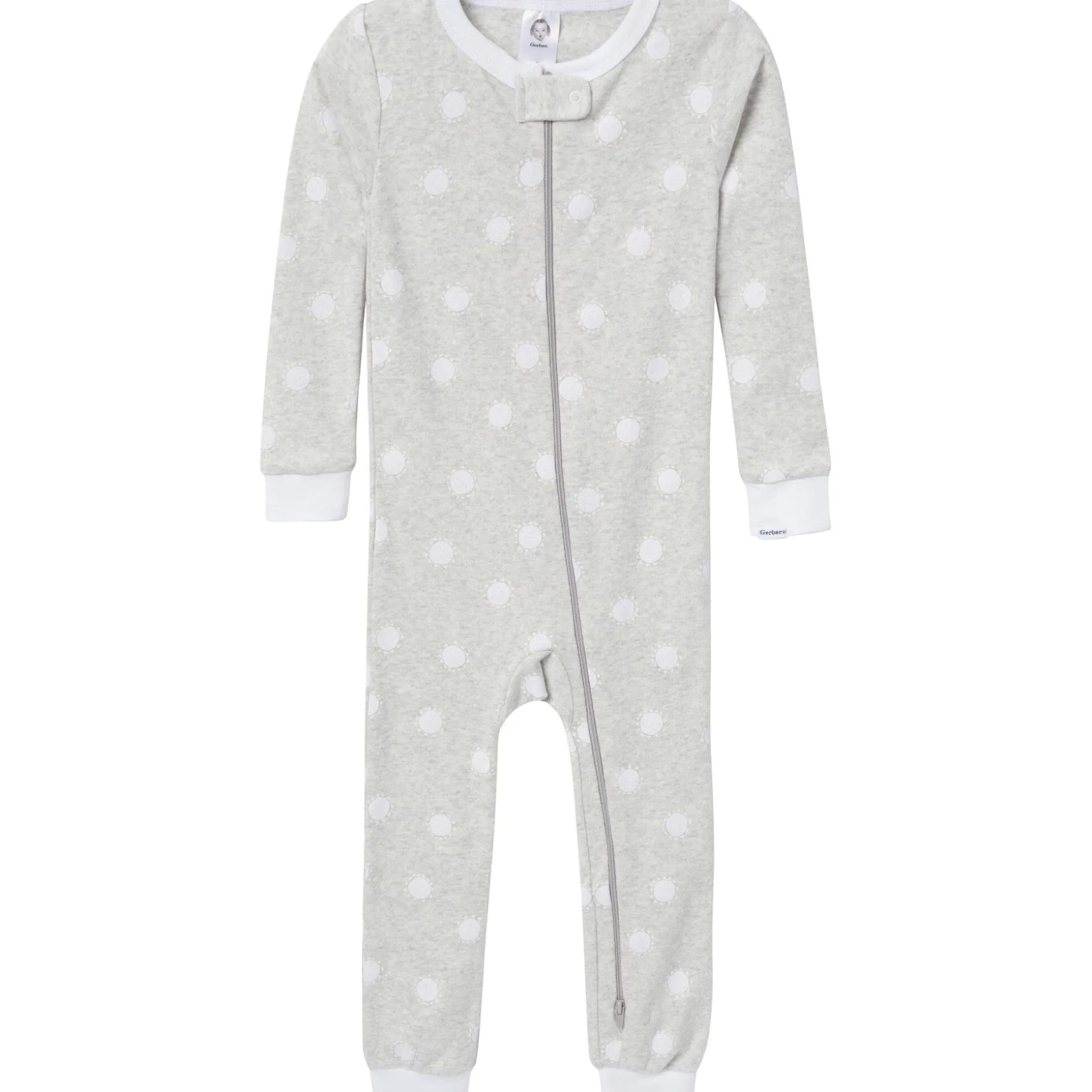 3-Pack Baby & Toddler Neutral Safari Snug Fit Footless Pajamas
