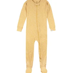 4-Pack Baby & Toddler Neutral Safari Snug Fit Footed Pajamas