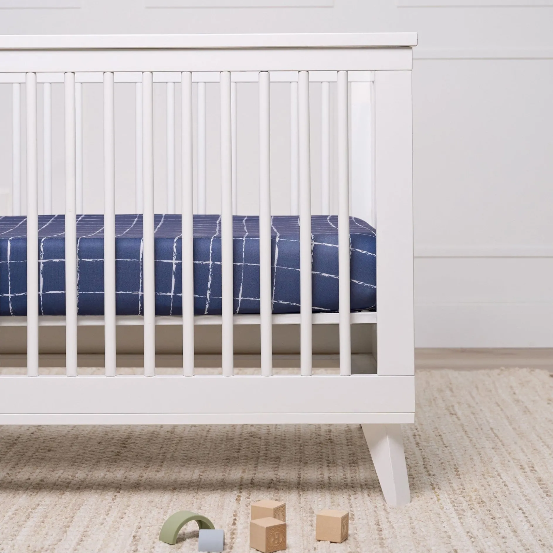 2-Pack Boys Coastal Calm Stretchy Crib Sheets