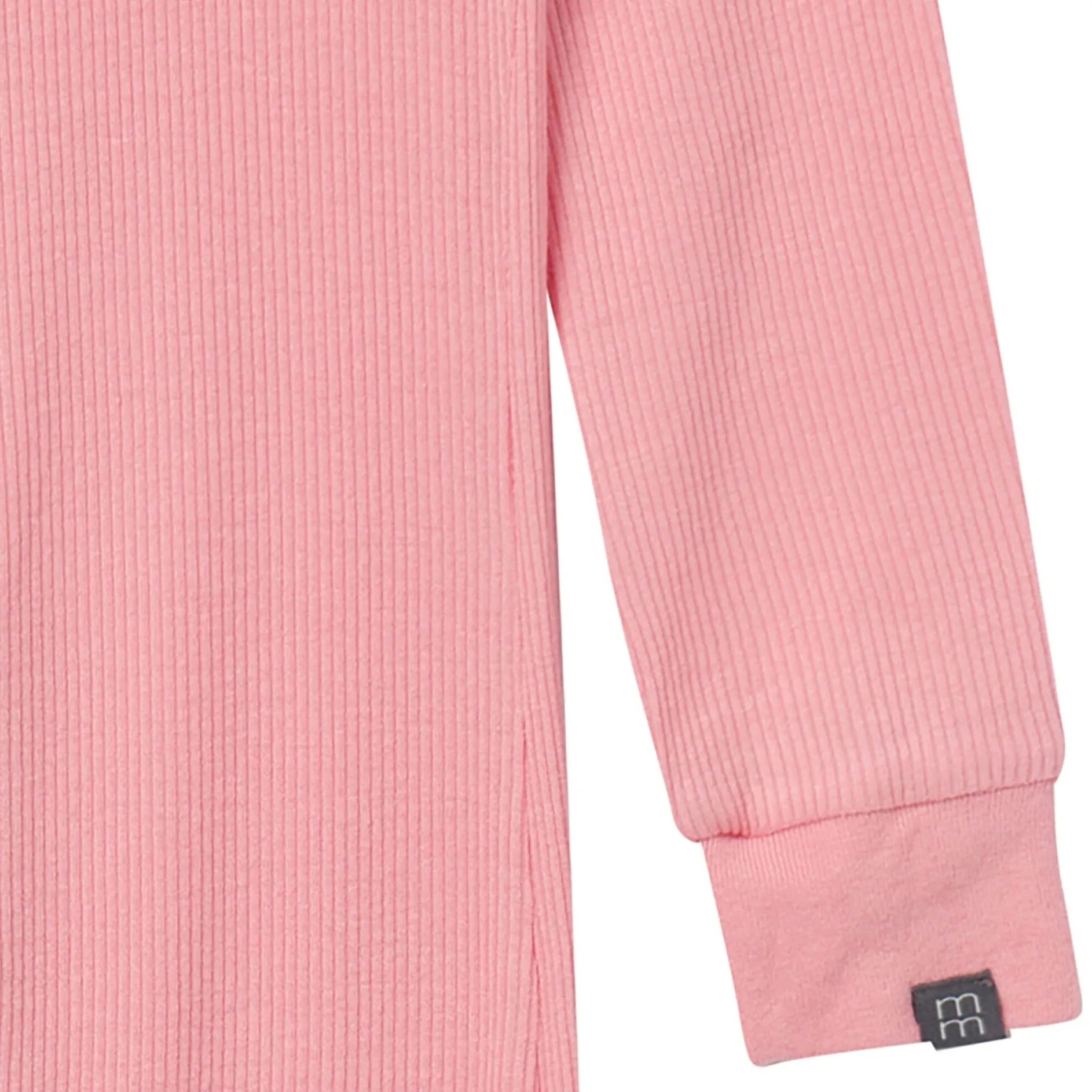 2-Pack Girls Peach Floral Viscose Snug Fit Footless Pajamas