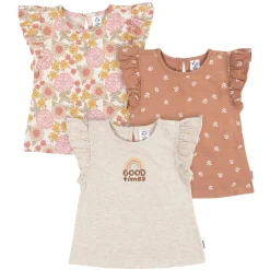 3-Pack Infant and Toddler Girls Good Times T-Shirts