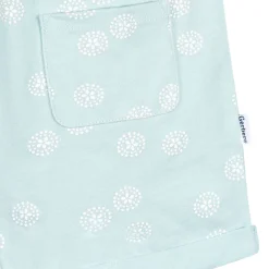 2-Pack Infant and Toddler Girls Light Grey Heather & Sand Dollars Rompers