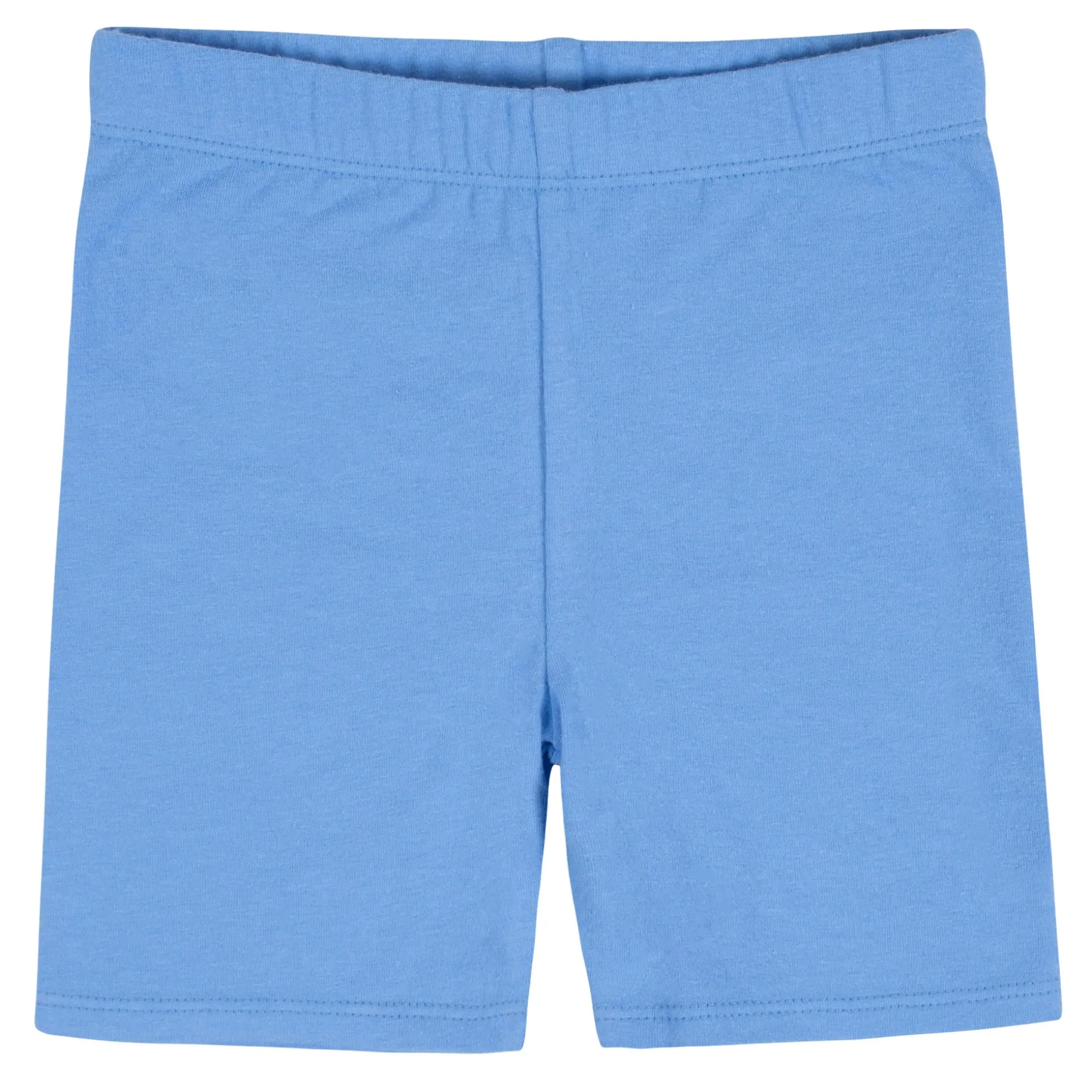 2-Pack Infant Girls Blue Pull-On Bike Shorts