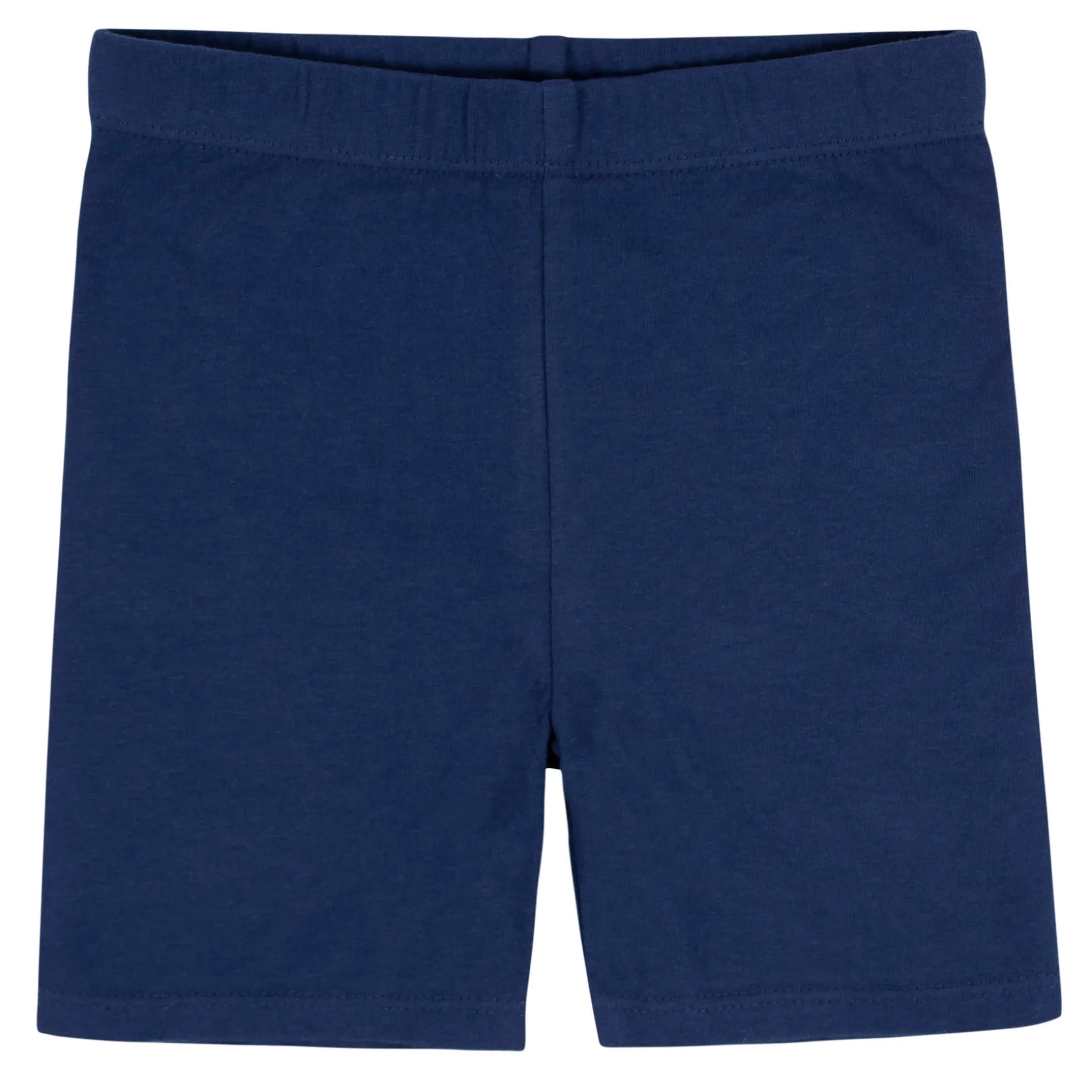 2-Pack Infant Girls Blue Pull-On Bike Shorts