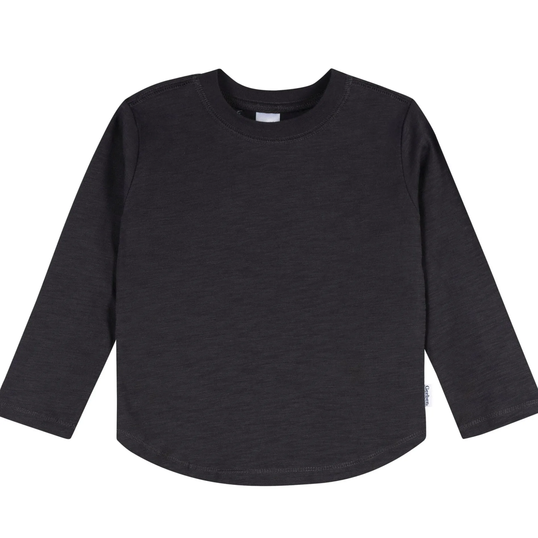 3-Pack Infant & Toddler Boys Black/White/Grey Long Sleeve Shirts