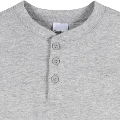 3-Pack Infant & Toddler Boys Black/White/Grey Long Sleeve Shirts