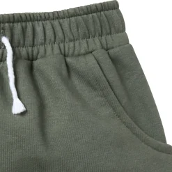 2-Pack Infant & Toddler Boys Dark Green & Light Tan Harem Shorts