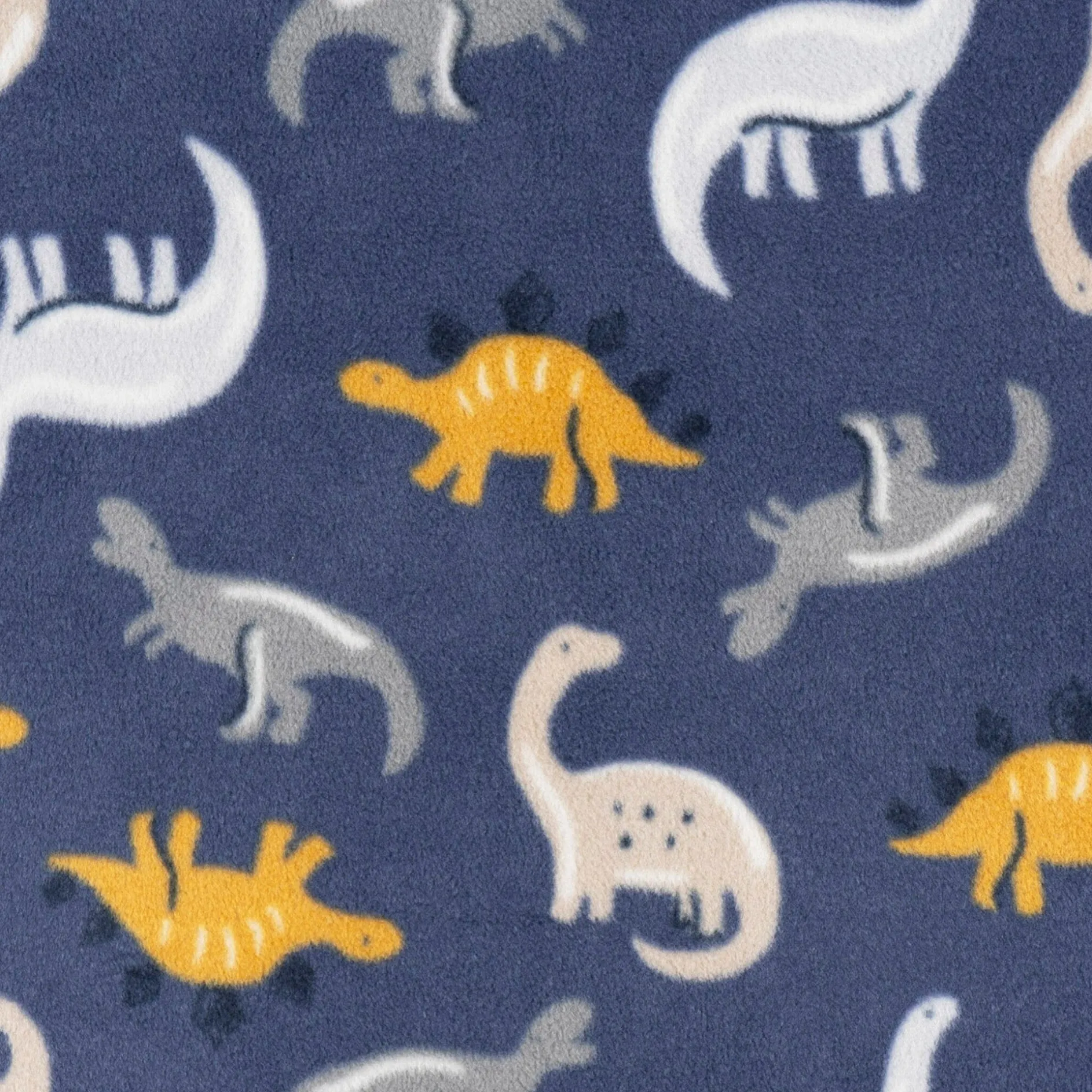 3-Pack Infant & Toddler Boys Dogs & Dinos Footless Fleece Pajamas