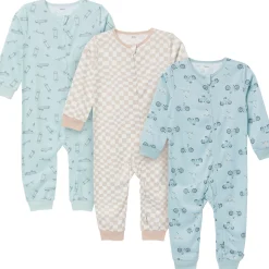 3-Pack Infant & Toddler Boys Skate Footless Pajamas