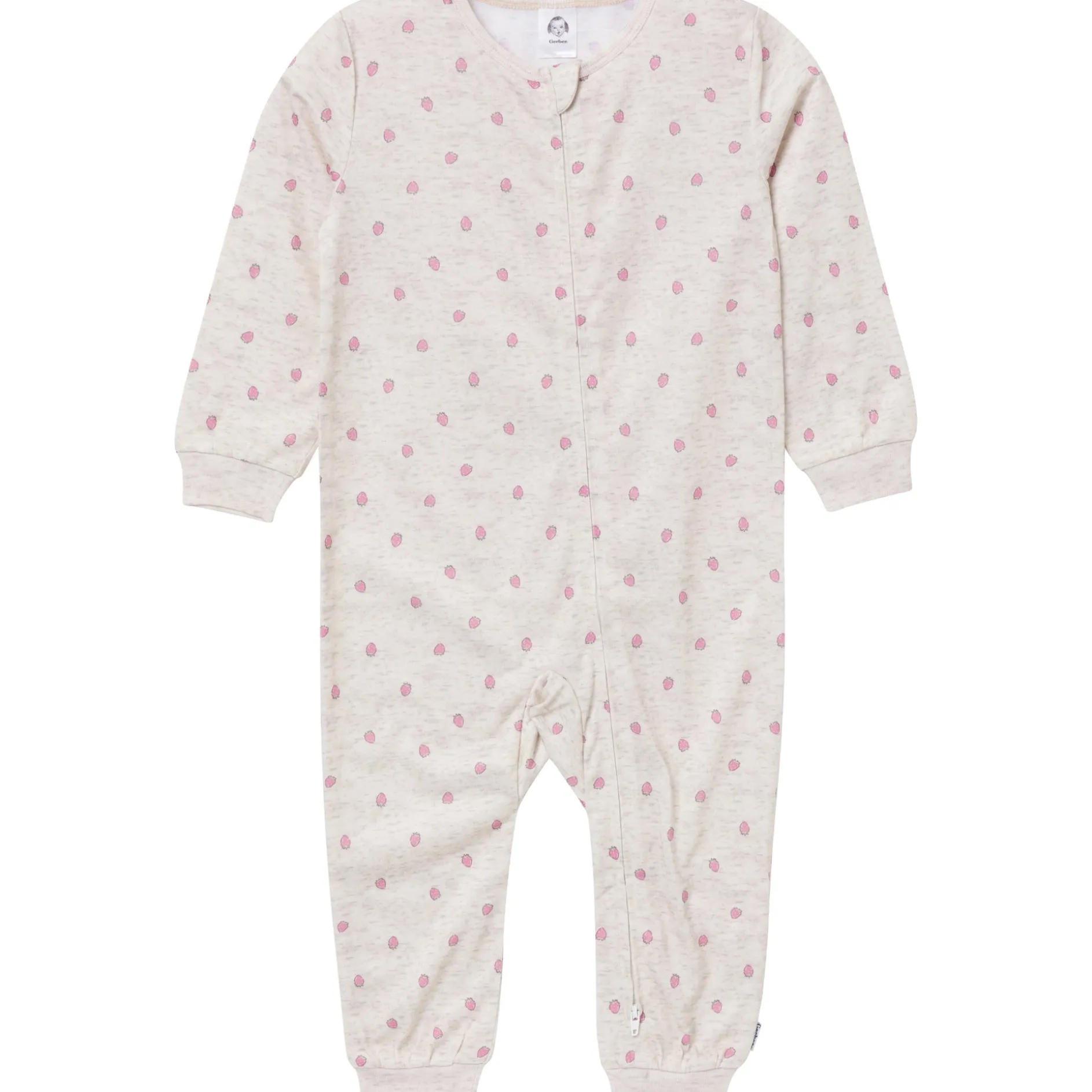 3-Pack Infant & Toddler Girls Fruits Footless Pajamas