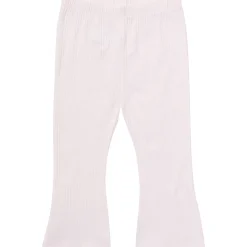 3-Pack Infant & Toddler Girls Gray and Pink Ribbed Flare Leggings