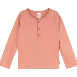 3-Pack Infant & Toddler Girls Green, Pink, & Coral Long Sleeve Shirts