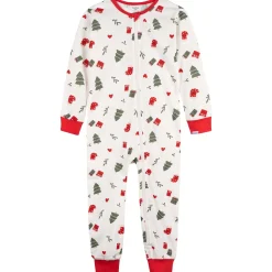 2-Pack Infant & Toddler Girls Ivory Gifts Snug Fitting Footless Pajamas