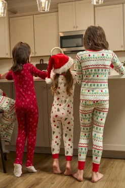 2-Pack Infant & Toddler Girls Ivory Gifts Snug Fitting Footless Pajamas