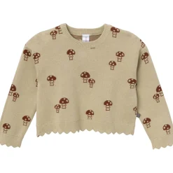 2-Pack Infant & Toddler Girls Lt Green Mushroom Field Sweater and Pant Set