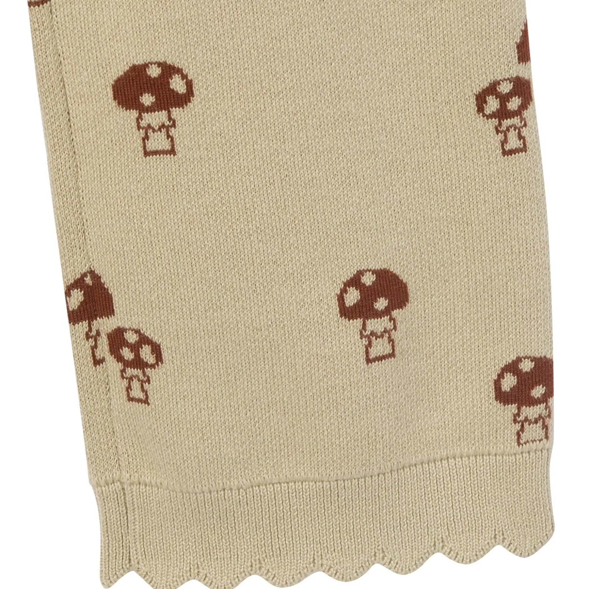 2-Pack Infant & Toddler Girls Lt Green Mushroom Field Sweater and Pant Set
