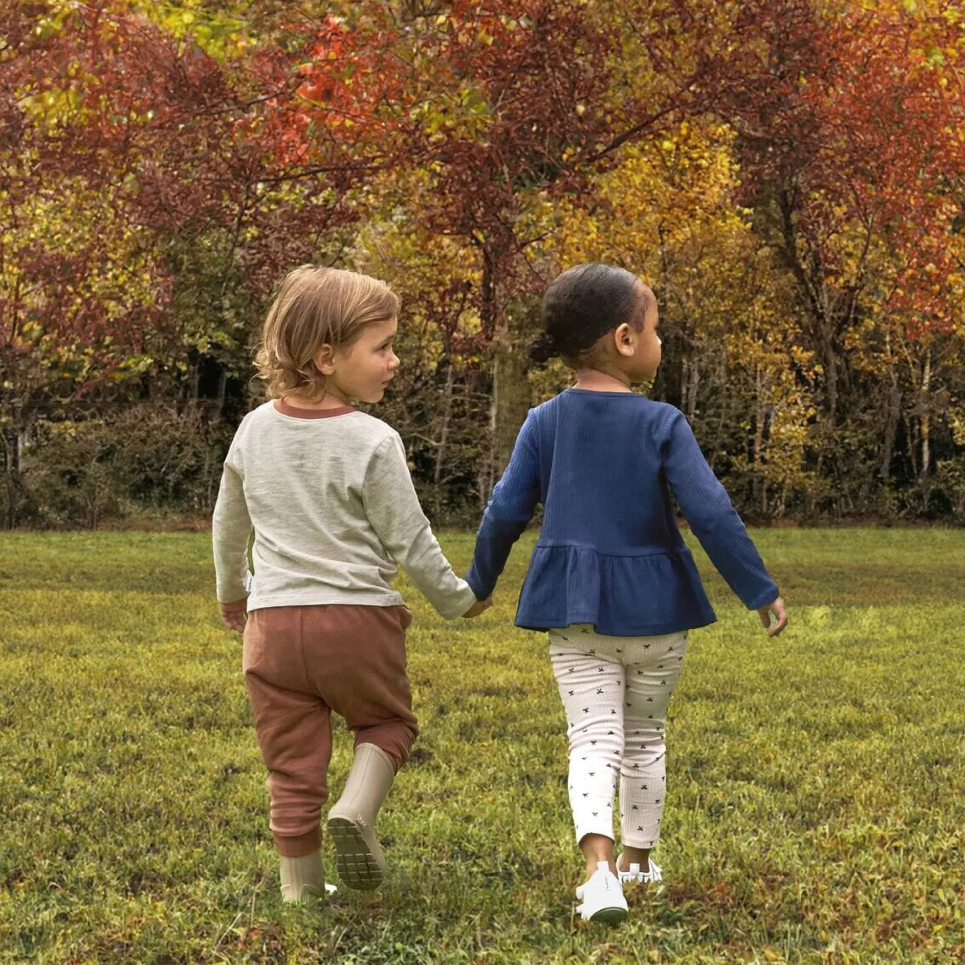 3-Pack Infant & Toddler Girls Navy, Oatmeal & Pink Long Sleeve Shirts