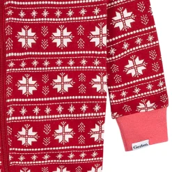 2-Pack Infant & Toddler Girls Ornaments Snug Fit Footless Pajamas