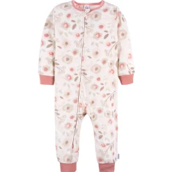 3-Pack Infant & Toddler Girls Pink Deer Footless Fleece Pajamas