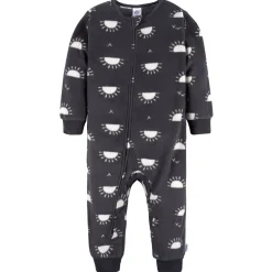 3-Pack Infant & Toddler Neutral Cactus Footless Fleece Pajamas