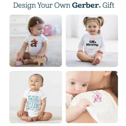 6-Pack Long-Sleeve Onesies® Bodysuits With Mitten Cuffs