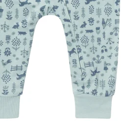 2-Pack Neutral Horse Ranch Viscose Snug Fit Footless Pajamas