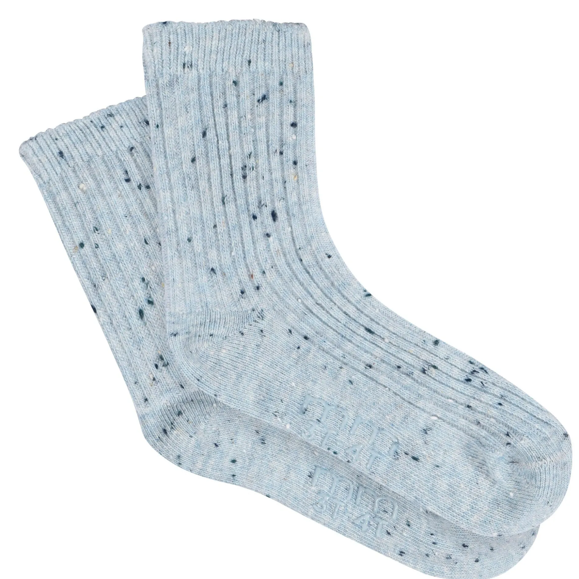 2-Pack Toddler Boys Blue & Green Ribbed Socks