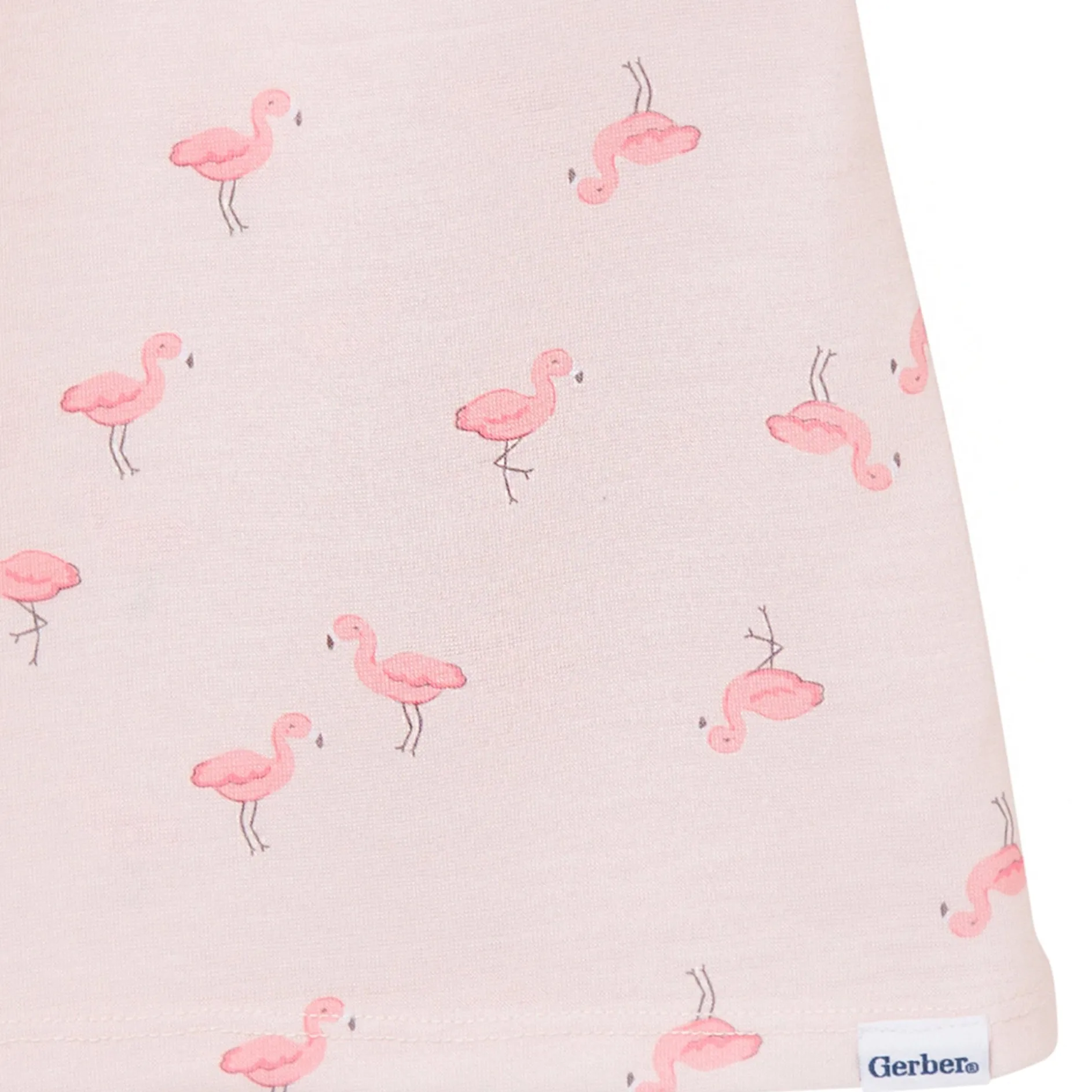 2-Pack Toddler Girls Flamingoes Short Sleeve Nightgowns
