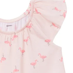 2-Pack Toddler Girls Flamingoes Short Sleeve Nightgowns
