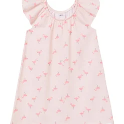 2-Pack Toddler Girls Flamingoes Short Sleeve Nightgowns