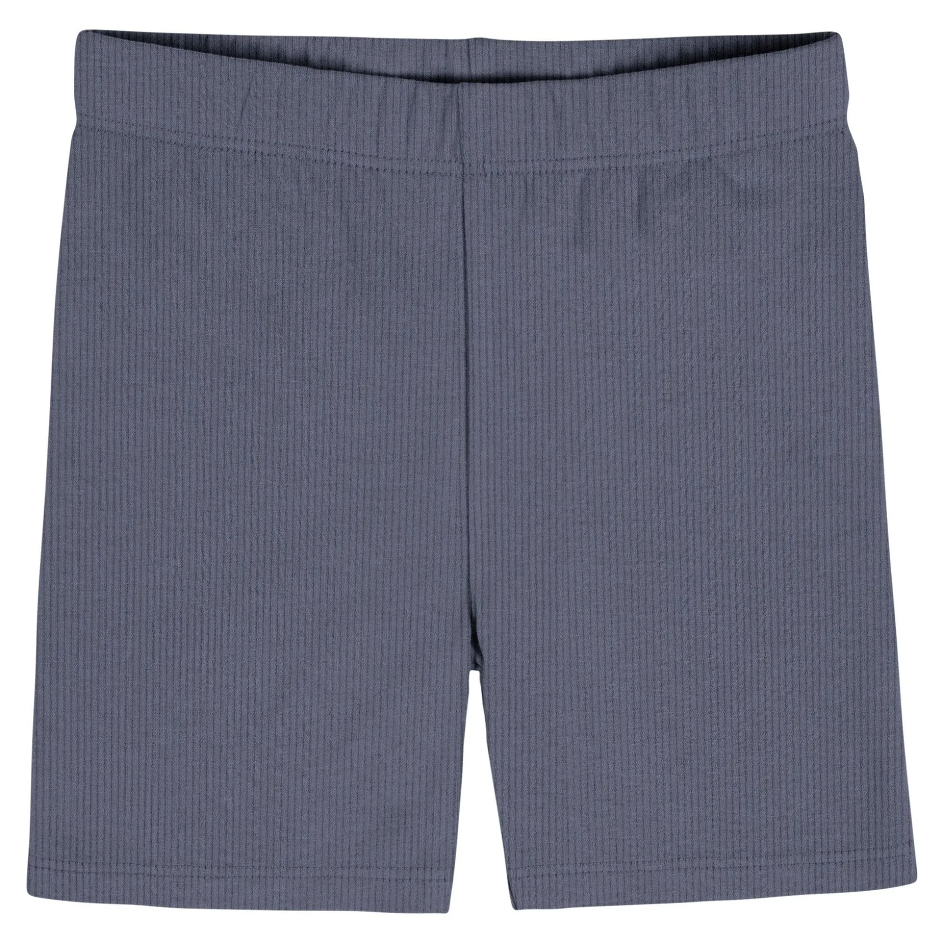 3-Pack Toddler Girls Navy, Dark Gray Heather, & Ivory Bike Shorts