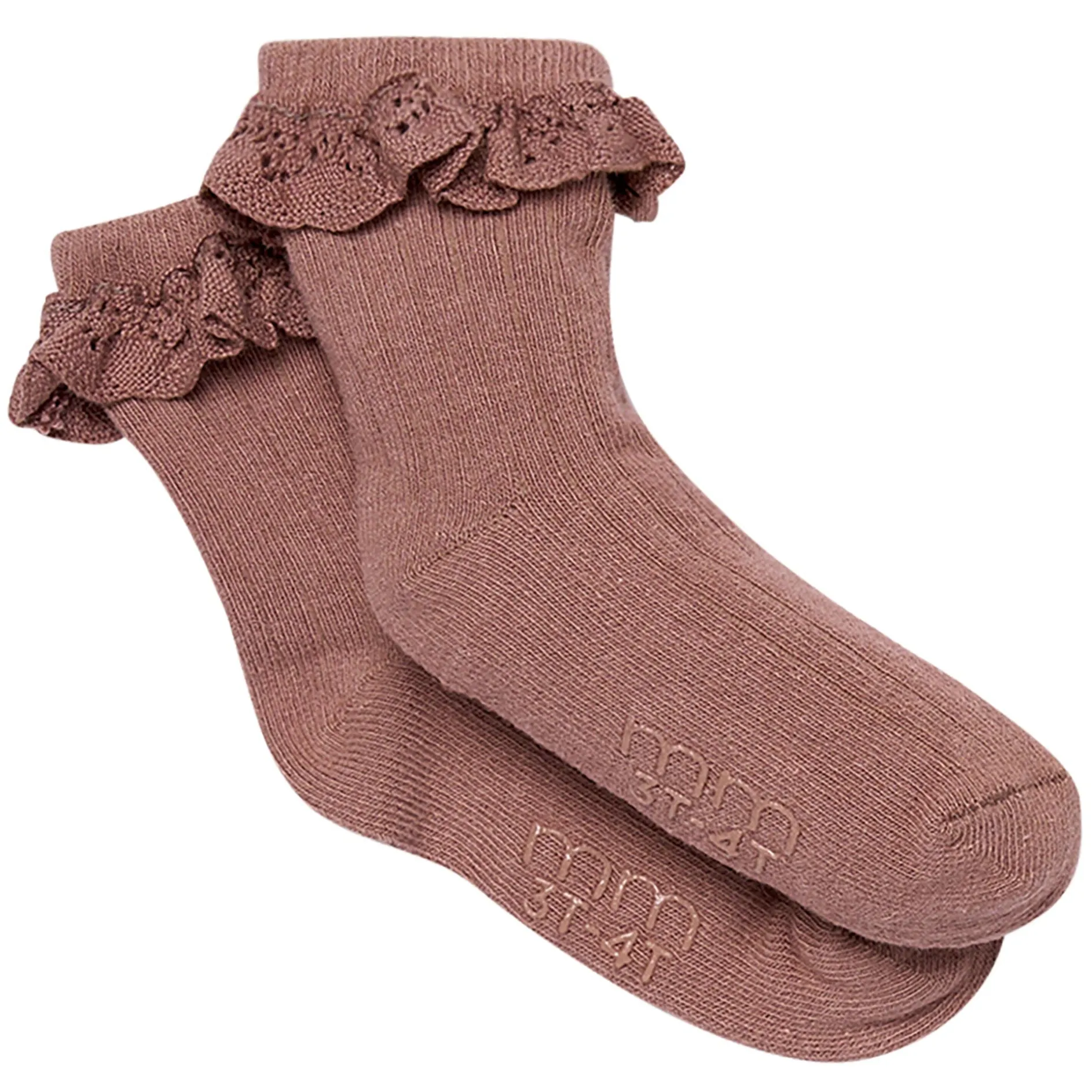 3-Pack Toddler Girls Neutral Lace Socks