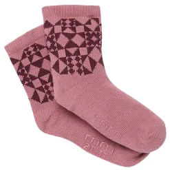 2-Pack Toddler Girls Rose Knit Socks