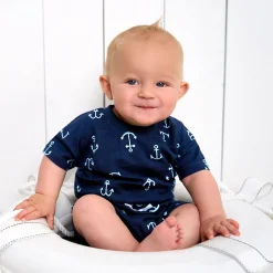 2-Piece Baby and Toddler Boys Anchor T-Shirt and Shorts Set