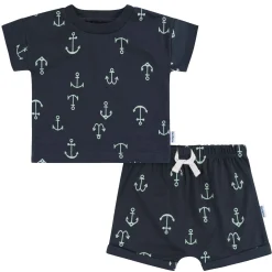2-Piece Baby and Toddler Boys Anchor T-Shirt and Shorts Set